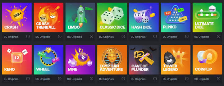 BC Game Odkryj świat kasyn kryptowalutowych